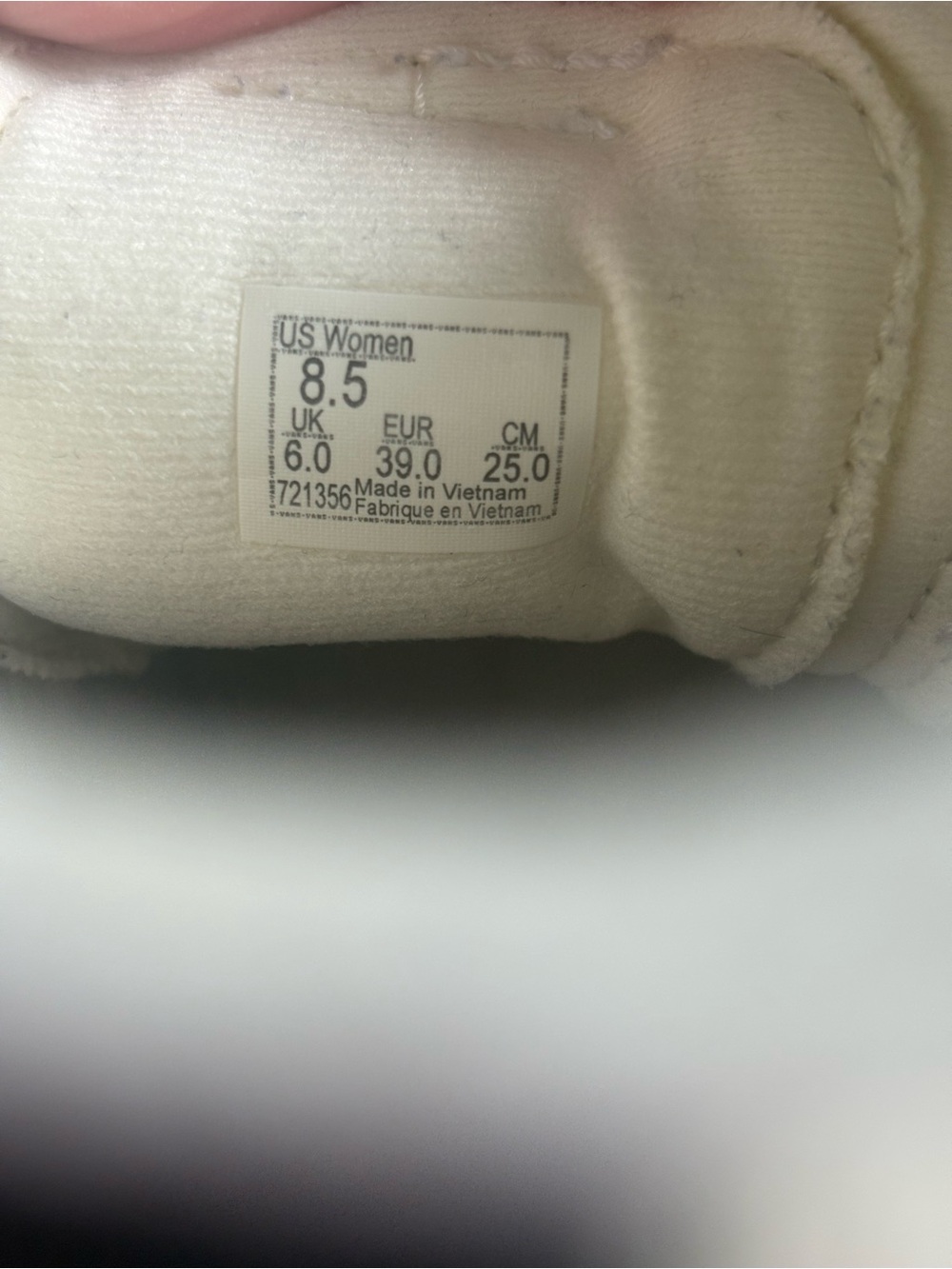 Vans Women’s Sz 8.5 Sk8-Hi Tapered Checkerboard high-top sneakers NEED CLEANING - Picture 10 of 10